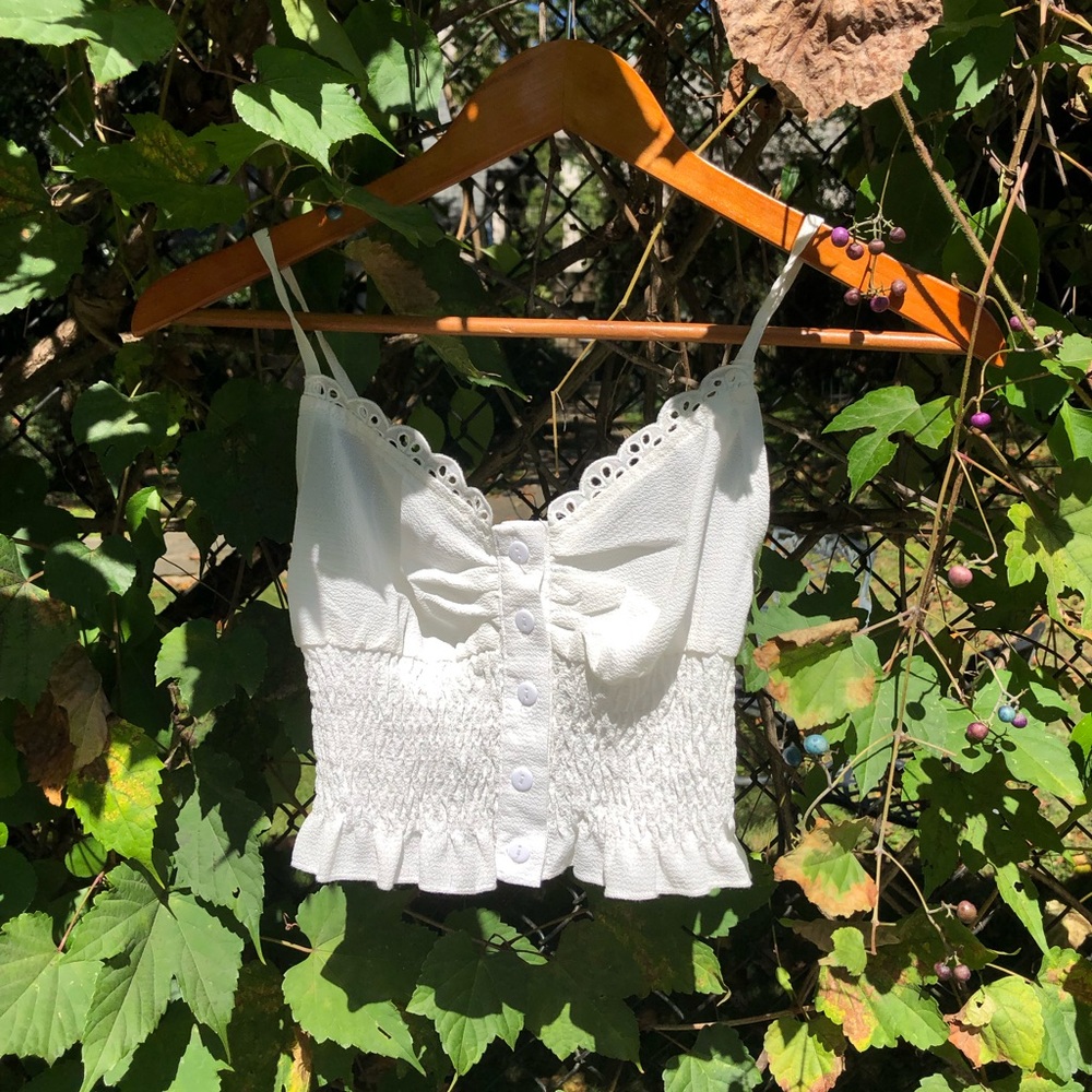 White Dainty Top